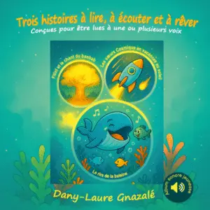 NOUVEL ALBUM - Trois histoires à lire, à écouter et à rêver - Dédicace possible